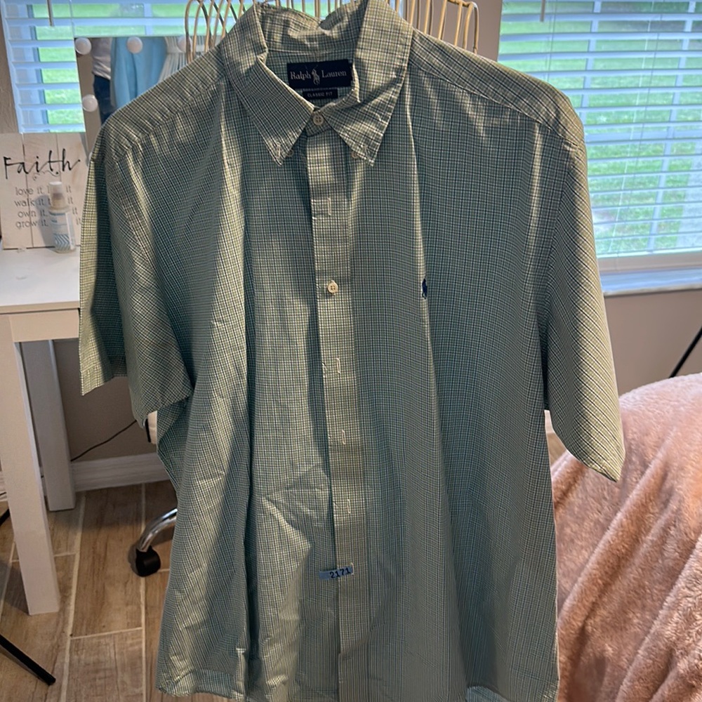 Men’s button up shirt